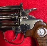 Vintage Nickel Colt Diamondback .38 Special with 4” Barrel Manufactured in 1976 - 5 of 15