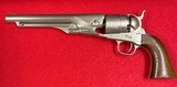 Antique Colt 1860 Army Revolver 44 Civil War manufactured in 1863 All Matching Numbers