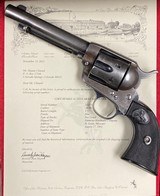 Vintage Colt SAA Revolver .38-40 with Colt Letter Manufactured in 1902. - 1 of 15