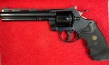 Vintage Colt Python .357 Magnum from 1969 with 6” Barrel in Original Blue - 1 of 15
