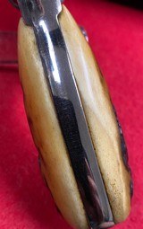 Vintage Colt Detective Special .38 Spl Nickel Revolver Stag Grips Manufactured in 1950 - 9 of 15