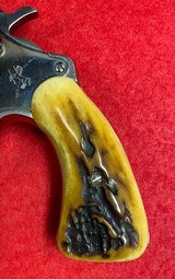 Vintage Colt Detective Special .38 Spl Nickel Revolver Stag Grips Manufactured in 1950 - 3 of 15