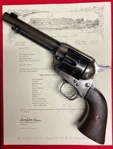Vintage Colt Saa .45 Revolver Factory Colt Letter Manufactured in 1926 - 1 of 15