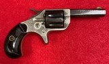 Antique ETCHED PANEL Colt “NEW LINE ” 22 Cal Rimfire Pinto Revolver Manufactured 1876 - 2 of 15