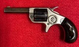 Antique ETCHED PANEL Colt “NEW LINE ” 22 Cal Rimfire Pinto Revolver Manufactured 1876 - 1 of 15