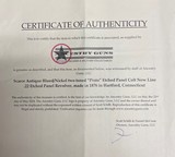 Antique ETCHED PANEL Colt “NEW LINE ” 22 Cal Rimfire Pinto Revolver Manufactured 1876 - 15 of 15