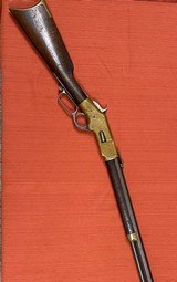 Antique 1866 Winchester Rifle 44rf Manufactured in 1868 Second Model with early Henry Address Barrel - 2 of 15