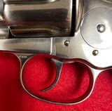 Antique Colt Model 1878 Frontier D.A. Nickel .45 Revolver with Colt Letter Manufactured in 1884 - 4 of 15