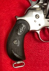 Antique Colt Model 1878 Frontier D.A. Nickel .45 Revolver with Colt Letter Manufactured in 1884 - 13 of 15