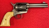 Vintage Colt SAA .45 with 4 3/4” Barrel, All Matching Numbers, Sambar Stag Grips, Colt Letter Manufactured in 1920 - 2 of 15