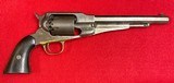 Antique Remington 1858 New Model Army 44 Percussion original
U.S. Civil War Revolver with 8” Barrel Manufactured in 1863 Original Nickel Finish - 2 of 15