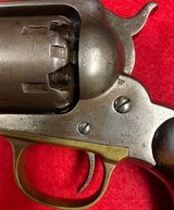 Antique Remington 1858 New Model Army 44 Percussion original
U.S. Civil War Revolver with 8” Barrel Manufactured in 1863 Original Nickel Finish - 5 of 15