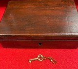 Cased Antique Colt 3rd Model .41rf in Lined Wooden Case with Lock & Key - 12 of 15