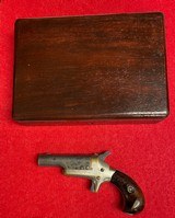 Cased Antique Colt 3rd Model .41rf in Lined Wooden Case with Lock & Key - 1 of 15