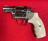 Colt Detective Special with a Nickel Finish .38 Special Beautiful Colt Revolver including a In the Pants Carry Holster - 1 of 15