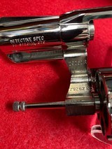 Colt Detective Special with a Nickel Finish .38 Special Beautiful Colt Revolver including a In the Pants Carry Holster - 8 of 15