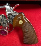 Vintage Colt Python Nickel Finish 6” Barrel Excellent Condition Manufactured in 1976 C&R Eligible - 13 of 15