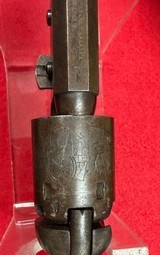 Antique London Colt 1849 Pocket Revolver .31 Percussion 4” Octagon Barrel All Original All Matching Numbers - 10 of 15