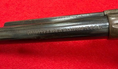 Vintage Colt Saa Bisley .45 1st Generation All Matching #sManufactured in 1904 - Image 4 of 15