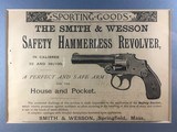 S&W Safety Hammerless 1st Model, Good cond.(w/ old ammunition box) - 13 of 15