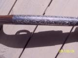 Engraved Remington Model 760 with Silver Inlays - 95% condition - 3 of 11