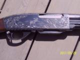 Engraved Remington Model 760 with Silver Inlays - 95% condition - 1 of 11
