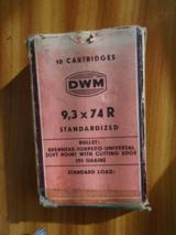 9.3X74R DWM 293 gn - 1 of 3