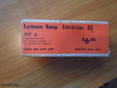 Lyman Easy Conversion Kit