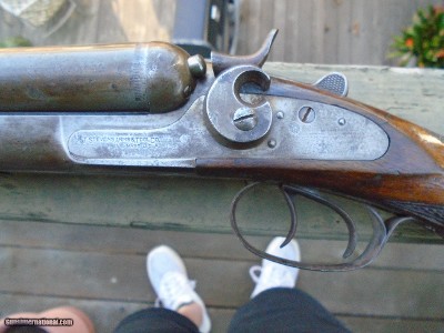 J. Stevens Arms & Tool Co., Model 250 2nd type Hammer Gun, 12 ga