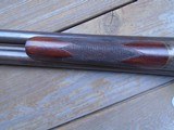 Hopkins & Allen Boxlock Hammerless Double Barrel, 12ga; as New - 9 of 15