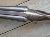Hopkins & Allen Boxlock Hammerless Double Barrel, 12ga; as New - 14 of 15