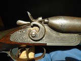 A. J Aubray, Meriden Firearms Co. Engraved Hammer 12 ga - 13 of 15