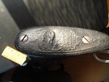 A. J Aubray, Meriden Firearms Co. Engraved Hammer 12 ga - 9 of 15