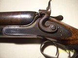 Wm. R. Schaeffer, Boston. Best Grade Double Barrel Hammer Gun, 14 Gauge - 7 of 15