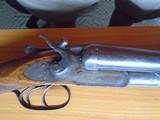 L C Smith ”E” Grade Hammer Gun, Made by Hunter Bro's, Fulton NY, 12 ga Serial number #50459 - 6 of 15