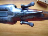 L C Smith ”E” Grade Hammer Gun, Made by Hunter Bro's, Fulton NY, 12 ga Serial number #50459 - 7 of 15