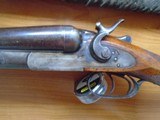 L C Smith ”E” Grade Hammer Gun, Made by Hunter Bro's, Fulton NY, 12 ga Serial number #50459 - 13 of 15