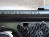 Ruger Mark II Target Pistol,22LR, 10" bull barrel with extras - 5 of 9