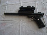 Ruger Mark II Target Pistol,22LR, 10" bull barrel with extras - 1 of 9