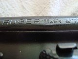 Ruger Mark II Target Pistol,22LR, 10" bull barrel with extras - 4 of 9