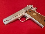 Colt Combat Commander Rare Satin Nickle as New - 2 of 11