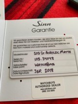 SINN 103 CHRONOGRAPH - 9 of 9