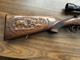 Custom Kurt Jaeger Steyer Damier PuchMannlicher Stock Rifle 270 Winchester - 2 of 13