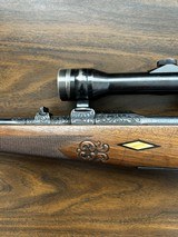 Custom Kurt Jaeger Steyer Damier PuchMannlicher Stock Rifle 270 Winchester - 7 of 13