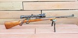 Ruger Model 77 Bolt Action Rifle, 30-06 Cal, Tang Safety, With Tasco Scope & Bipod, Shipped 1984-1985 - 7 of 11