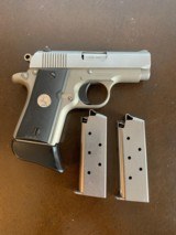 COLT MUSTANG LITE .380ACP STAINLESS STEEL - 2 of 9