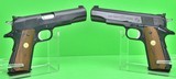 Pair Consecutive SN Colt Ace Service Pistols .22LR - 1 of 15