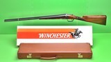 Winchester Parker Reproduction DHE Grade 20 GA SxS-Box-Factory Hard Case - 1 of 15