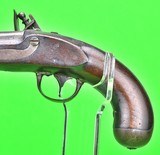 Antique A.H. Waters 1836 (1844 marked) .54 cal. Flintlock Pistol-Rare Variant - 8 of 12