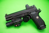 Wilson Combat Experior Double Stack 1911 9mm Pistol; Trijicon RMR; Surefire X400 Light/Laser & More - 2 of 10